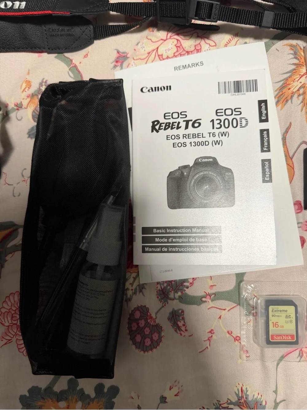 Canon Camera with Bag Kit and several accessories